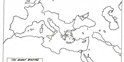 Бланковой карте Рима