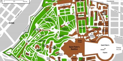 Вход в музей Ватикана карте