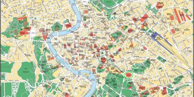 Карта Колизея в Риме