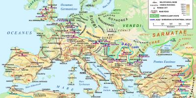 Карта императорский Рим 